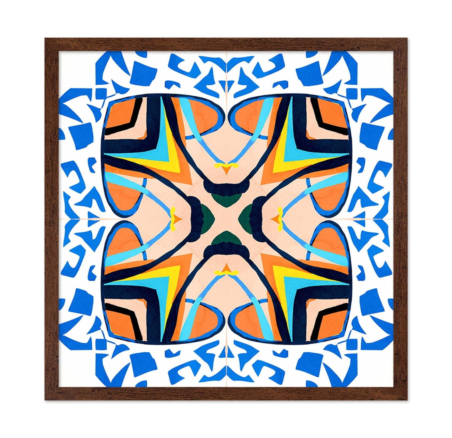 Geometric Kaleidoscope Pattern