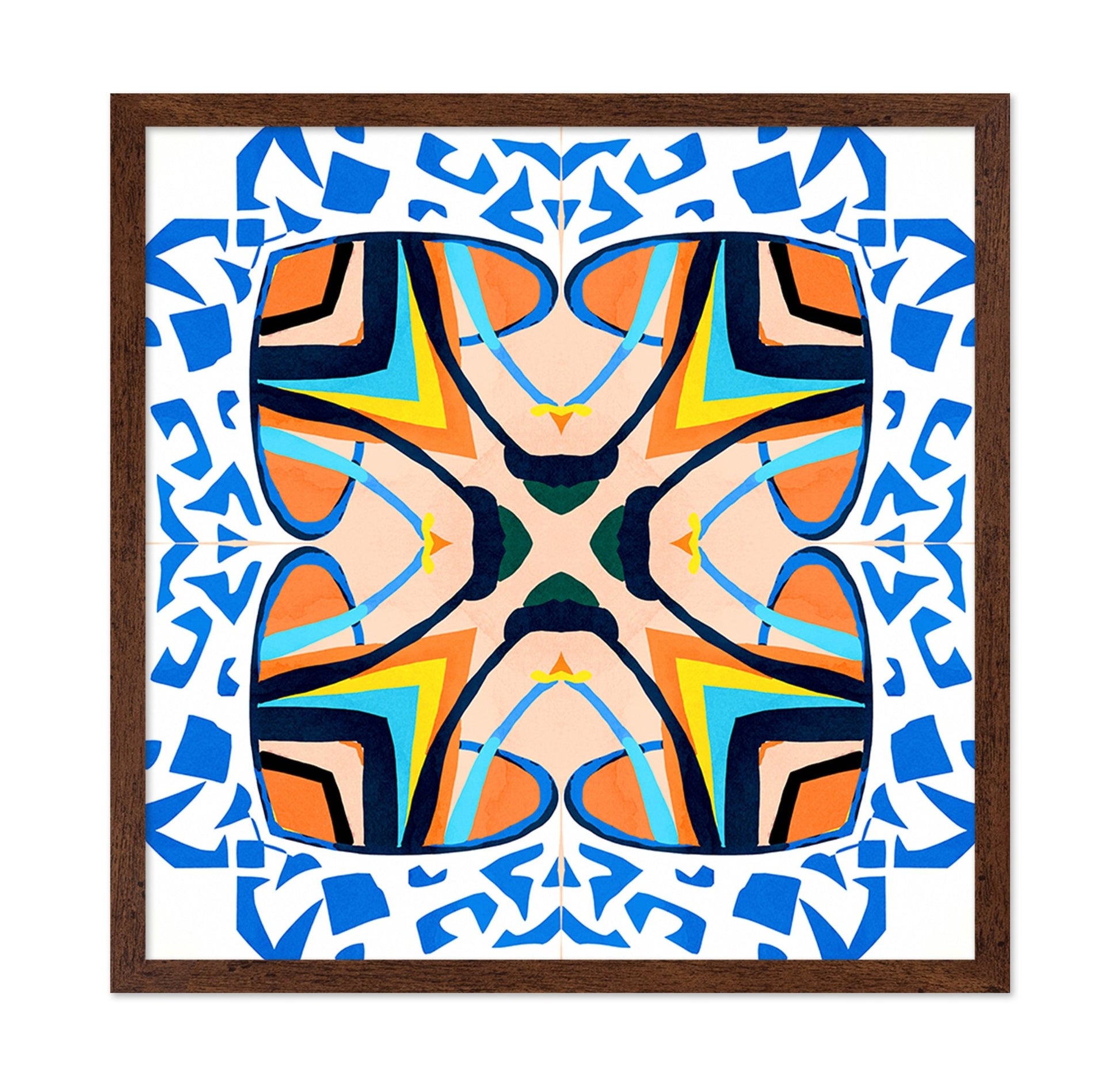 Geometric Kaleidoscope Pattern