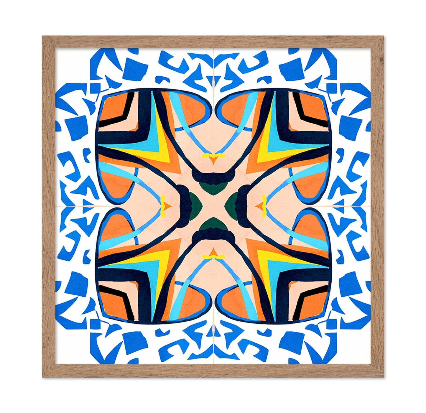 Geometric Kaleidoscope Pattern