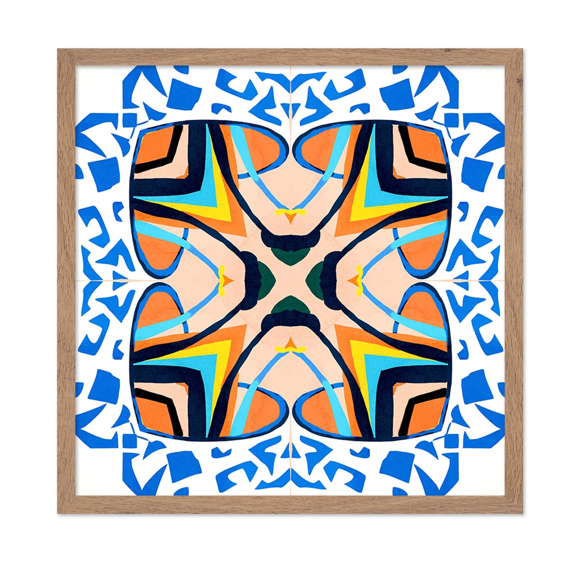 Geometric Kaleidoscope Pattern