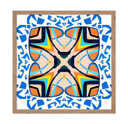 Geometric Kaleidoscope Pattern