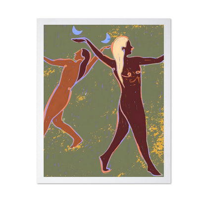 Abstract Dancing Figures