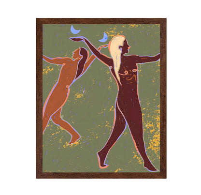 Abstract Dancing Figures