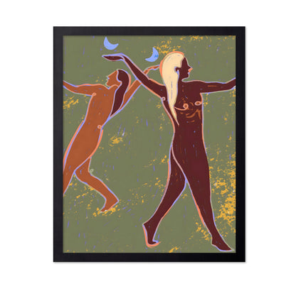 Abstract Dancing Figures