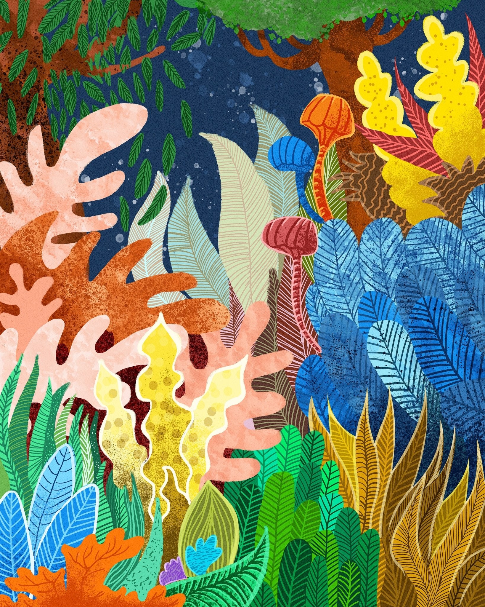 Colorful Jungle Fantasy