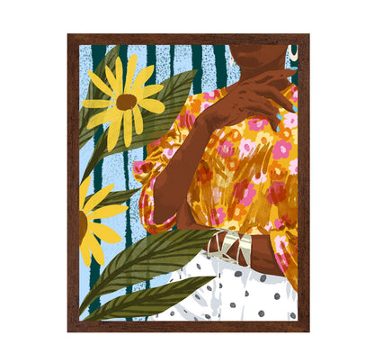 Floral Fashion Portrait