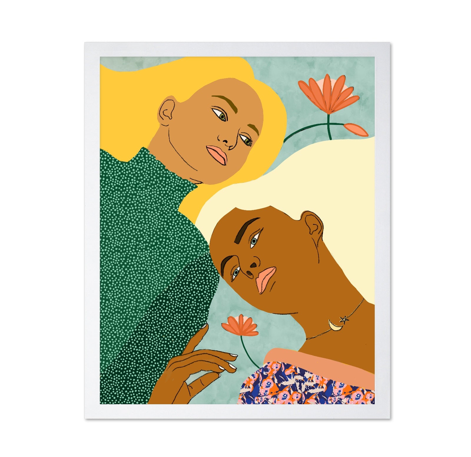 Two Women Portrait No2