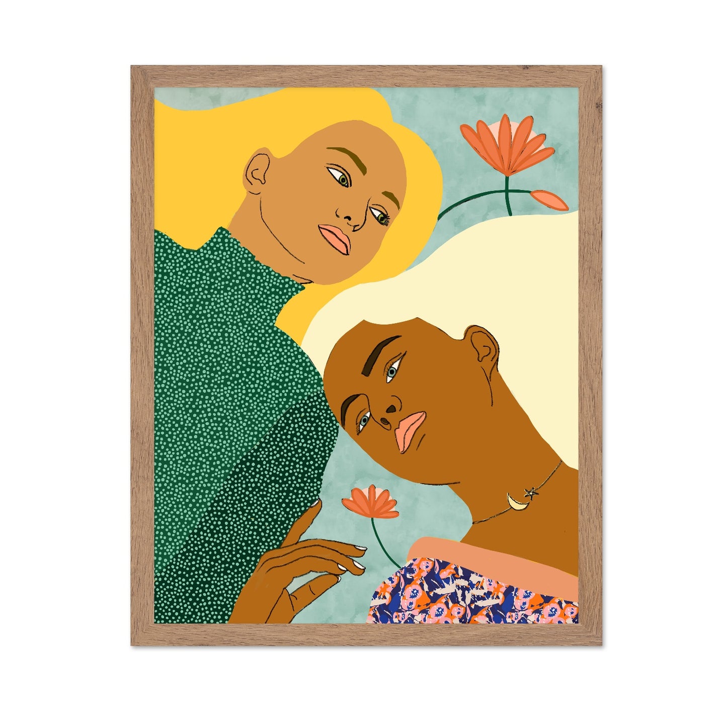 Two Women Portrait No2