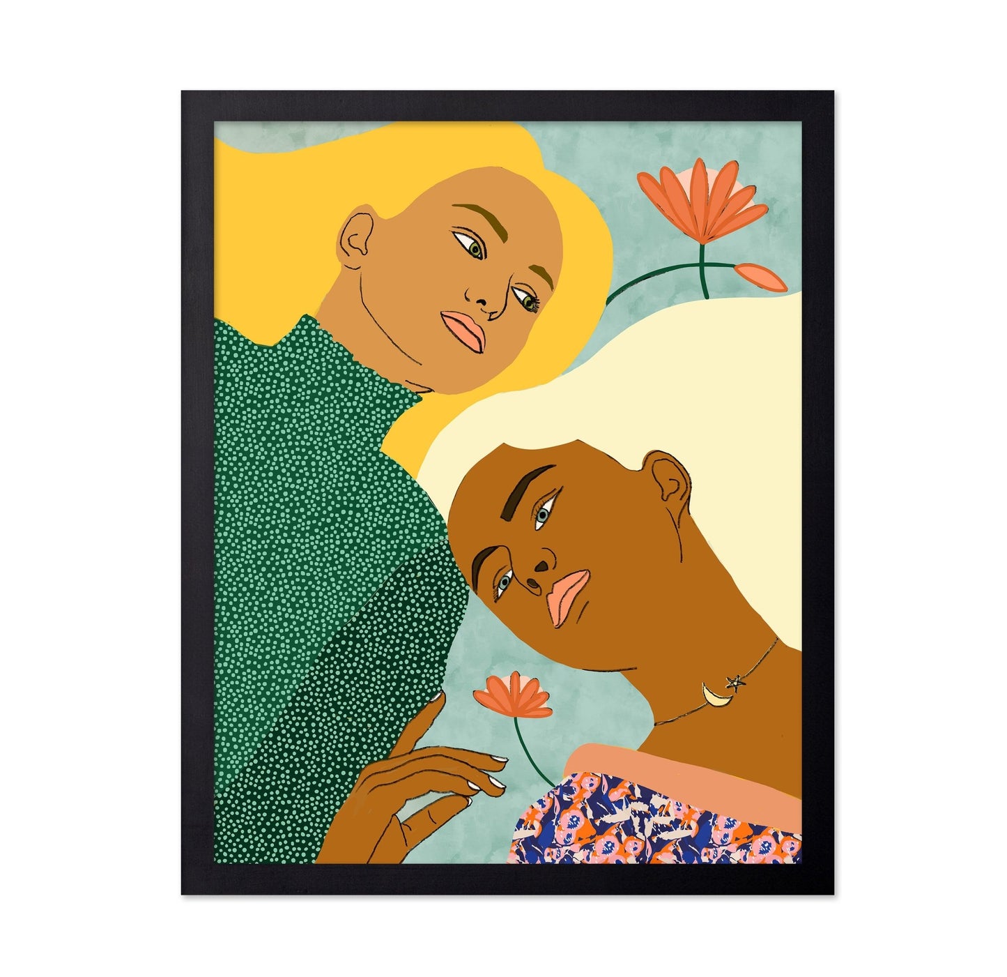 Two Women Portrait No2