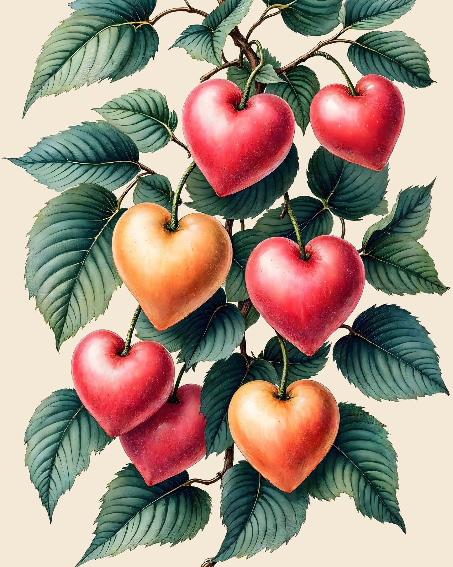 Heart Apple Branch