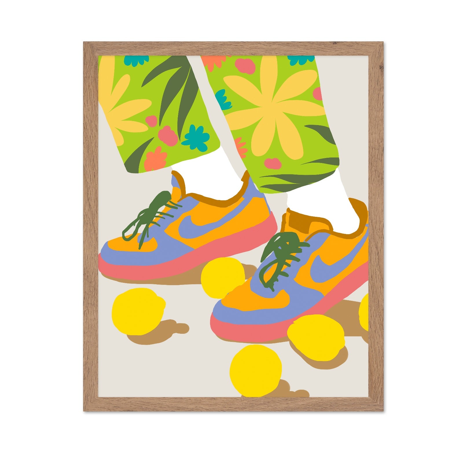 Colorful Sneakers Style