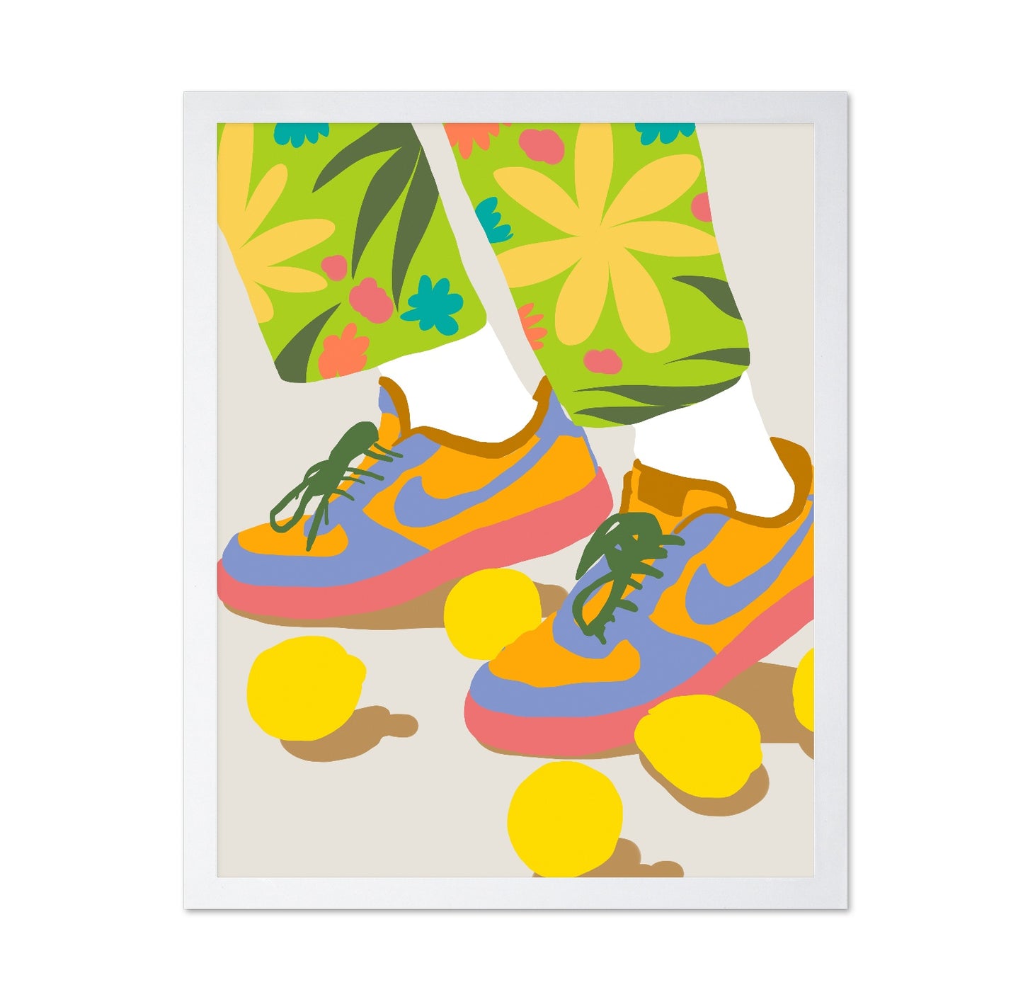 Colorful Sneakers Style