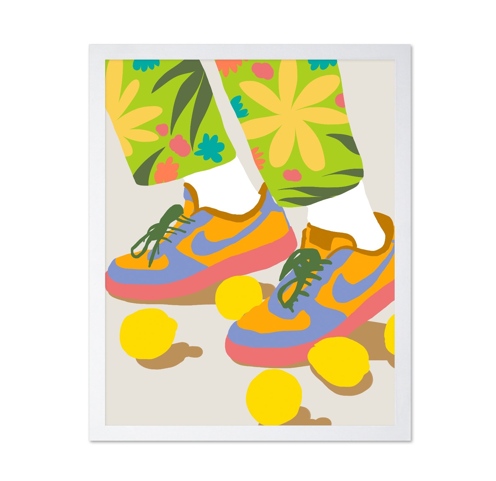 Colorful Sneakers Style