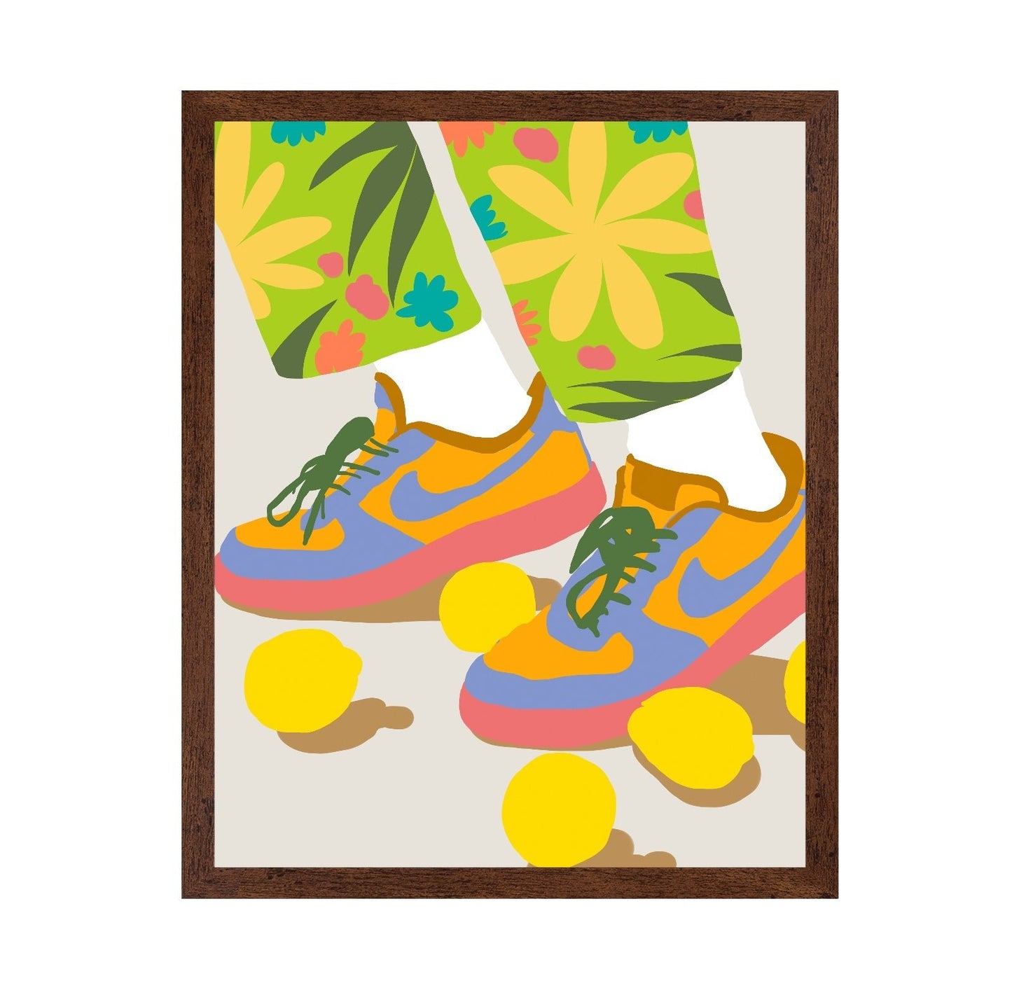 Colorful Sneakers Style