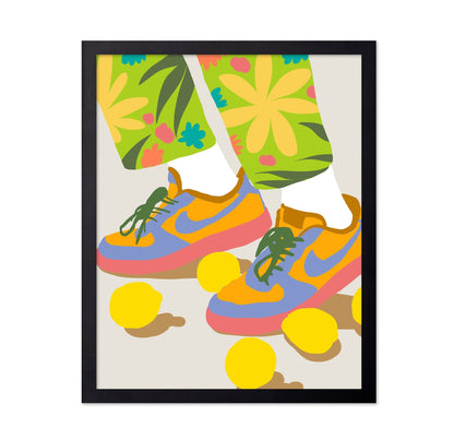 Colorful Sneakers Style