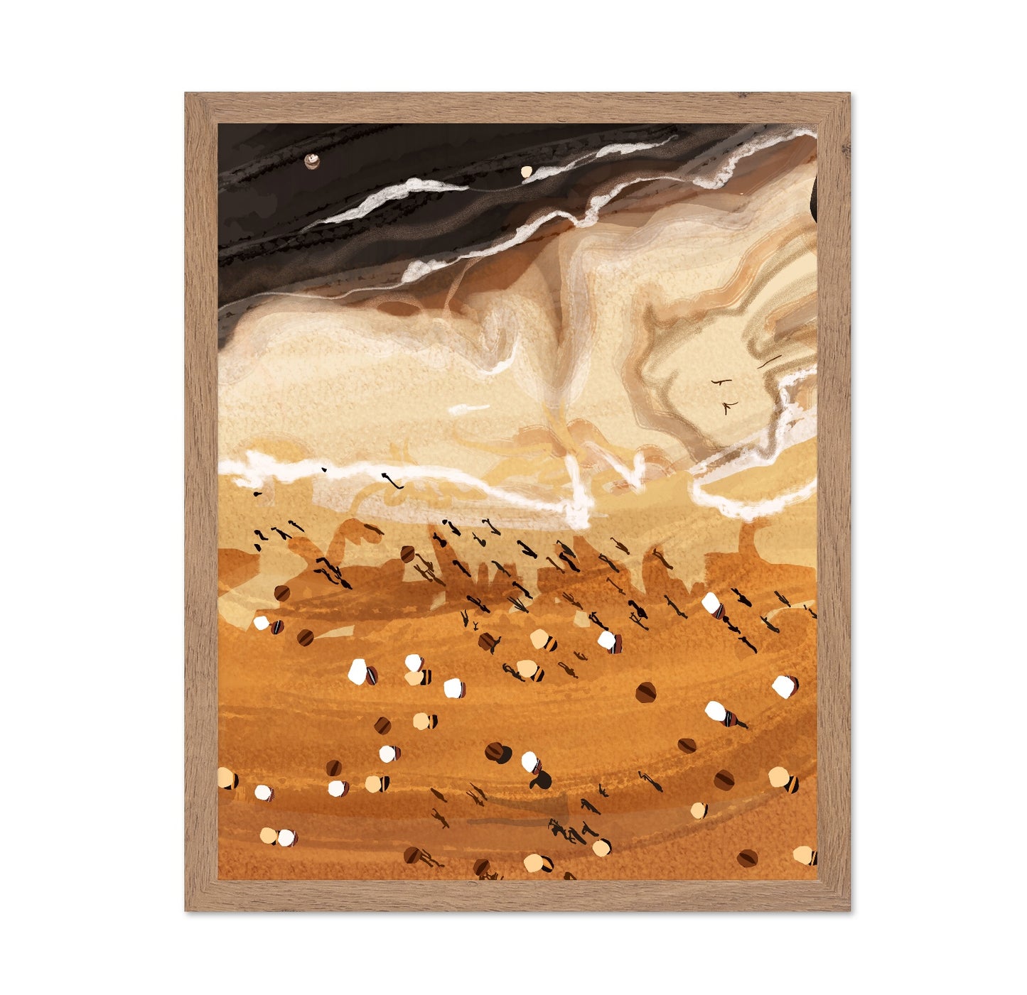 Abstract Beach Shore