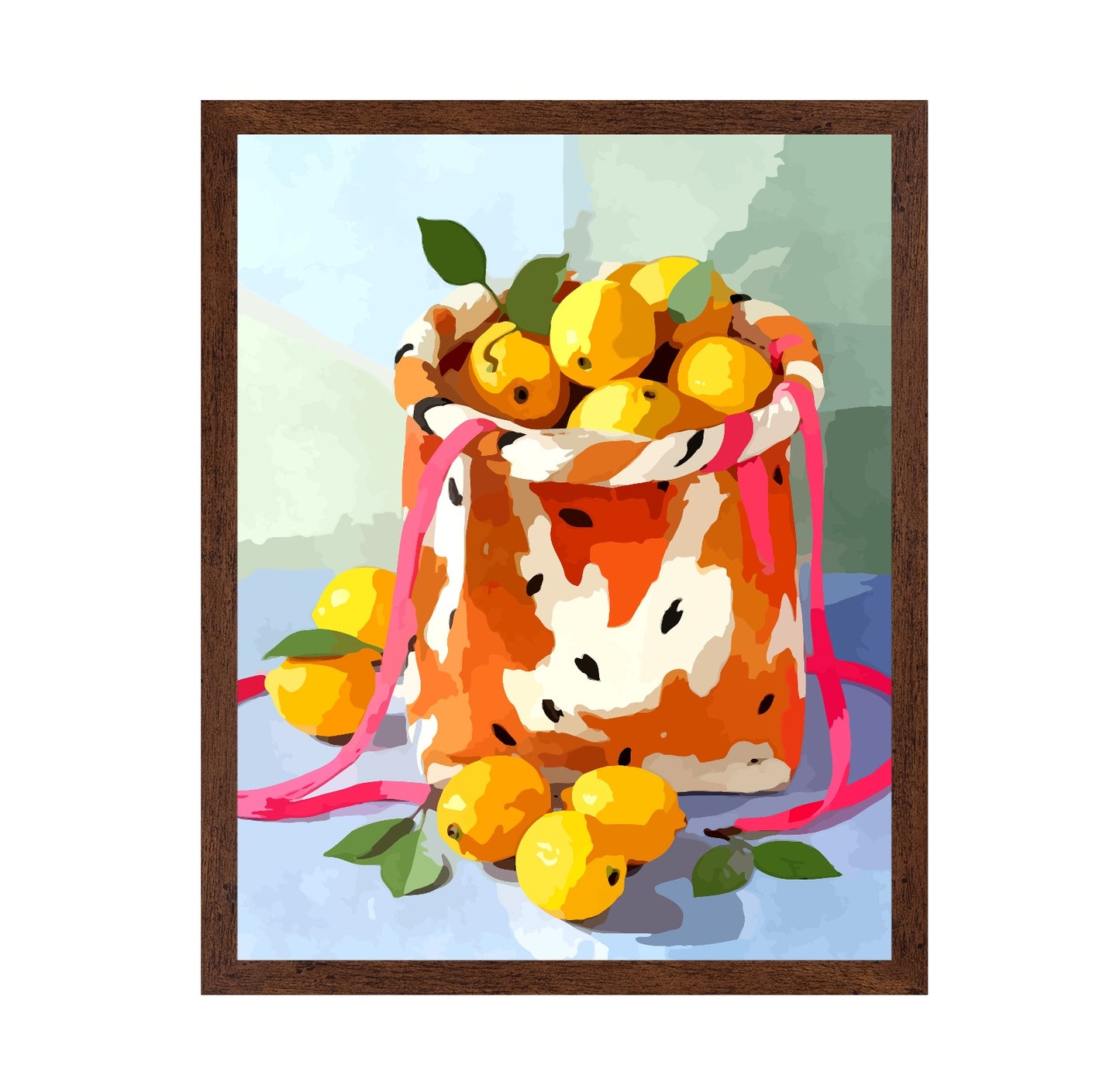 Lemon Basket Still Life