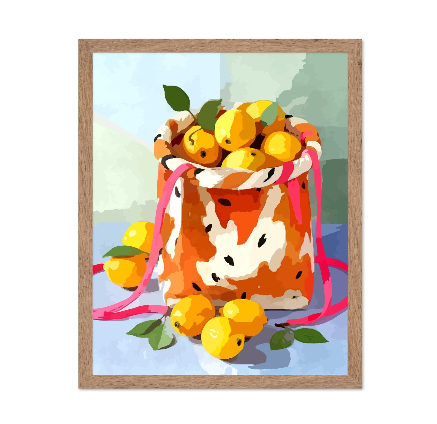 Lemon Basket Still Life