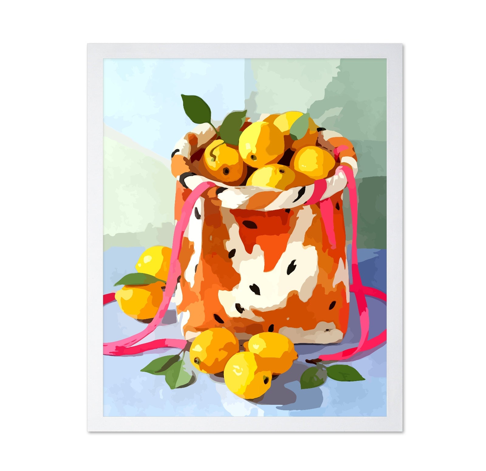 Lemon Basket Still Life