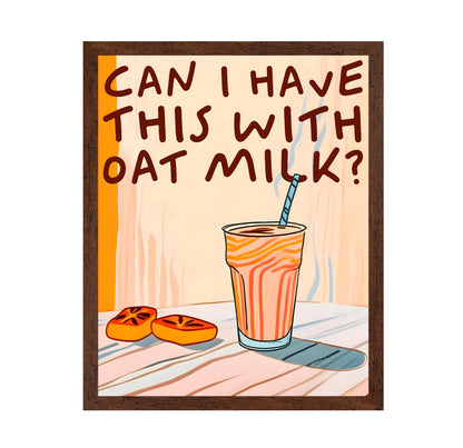 Oat Milk Question