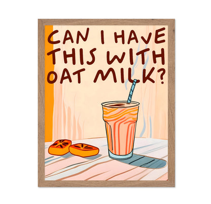 Oat Milk Question
