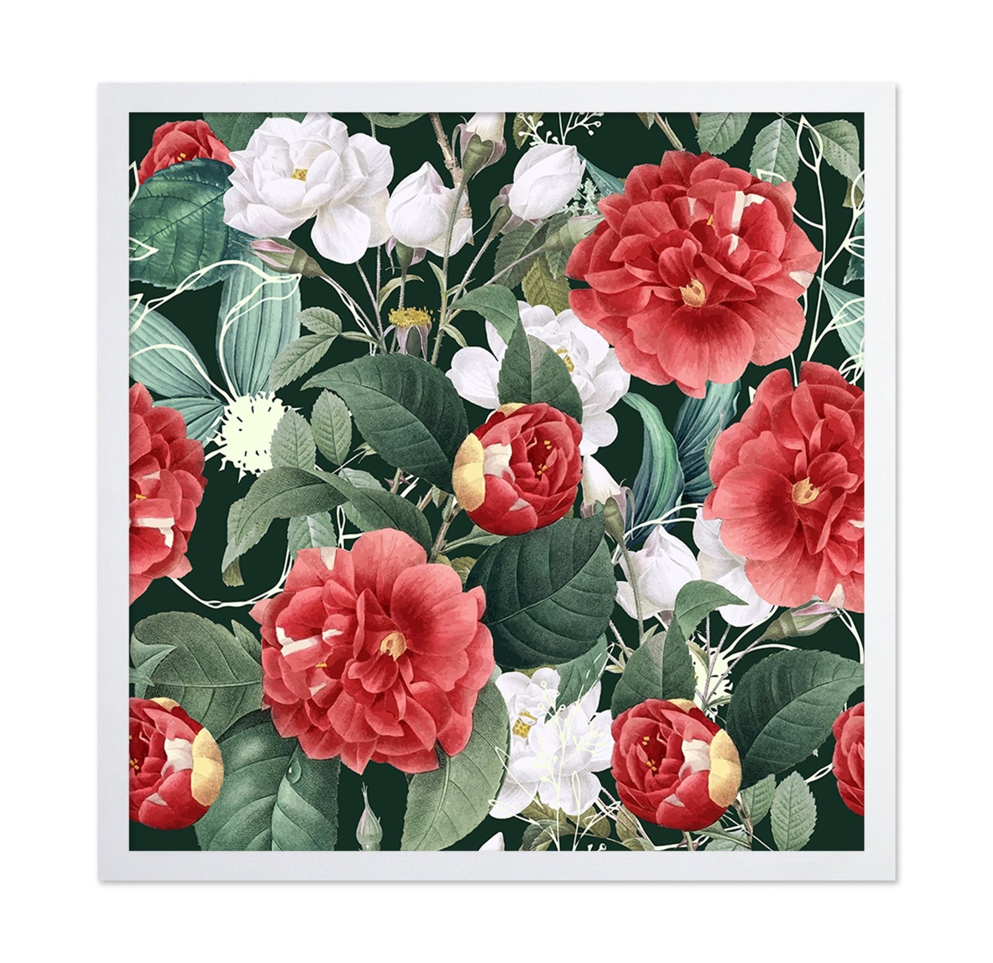 Vintage Camellia Bloom