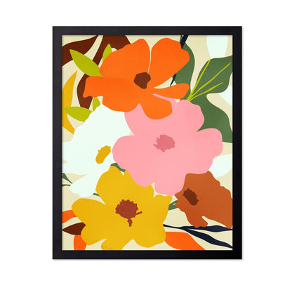 Bold Floral Shapes No3