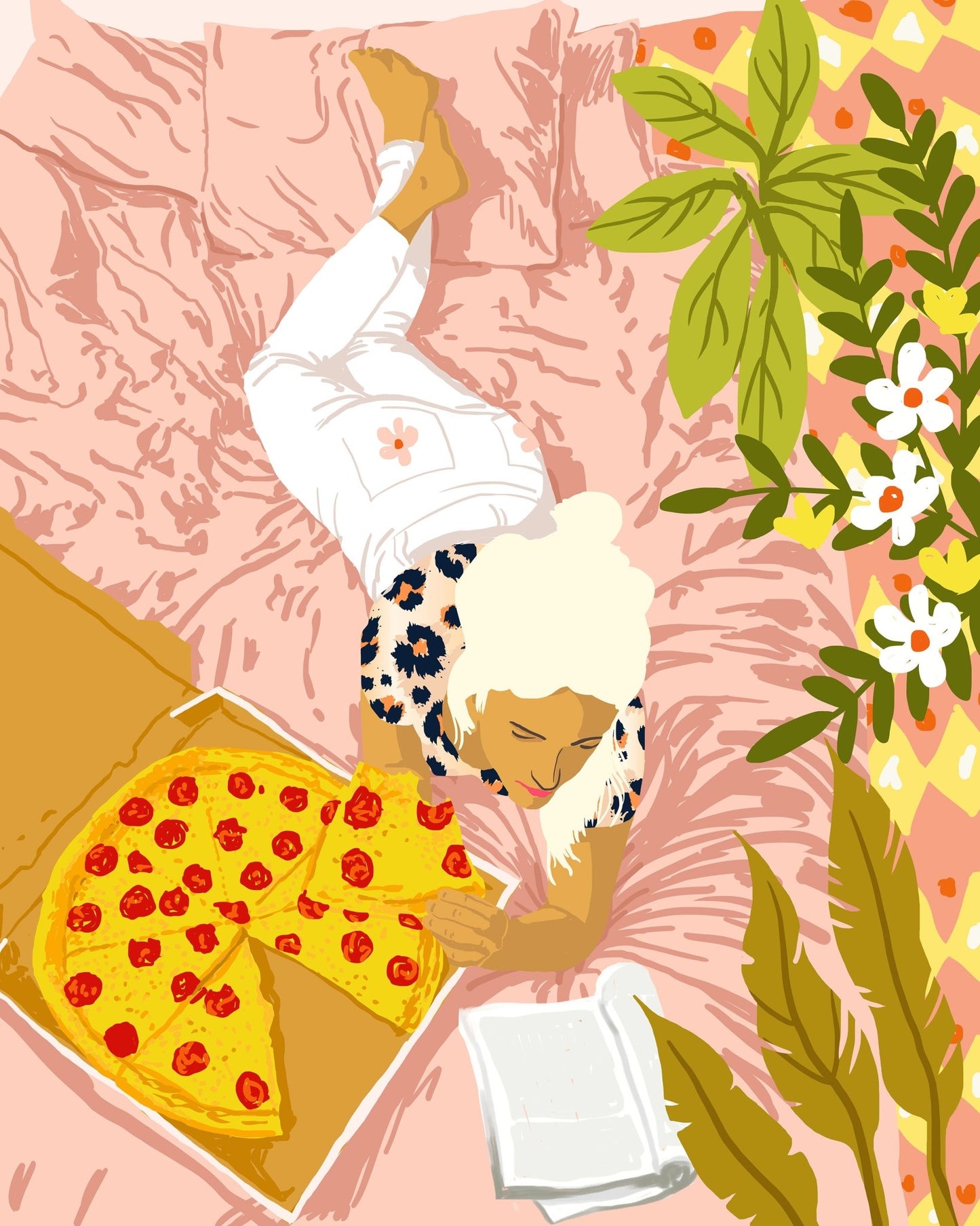 Pizza Cozy Moment