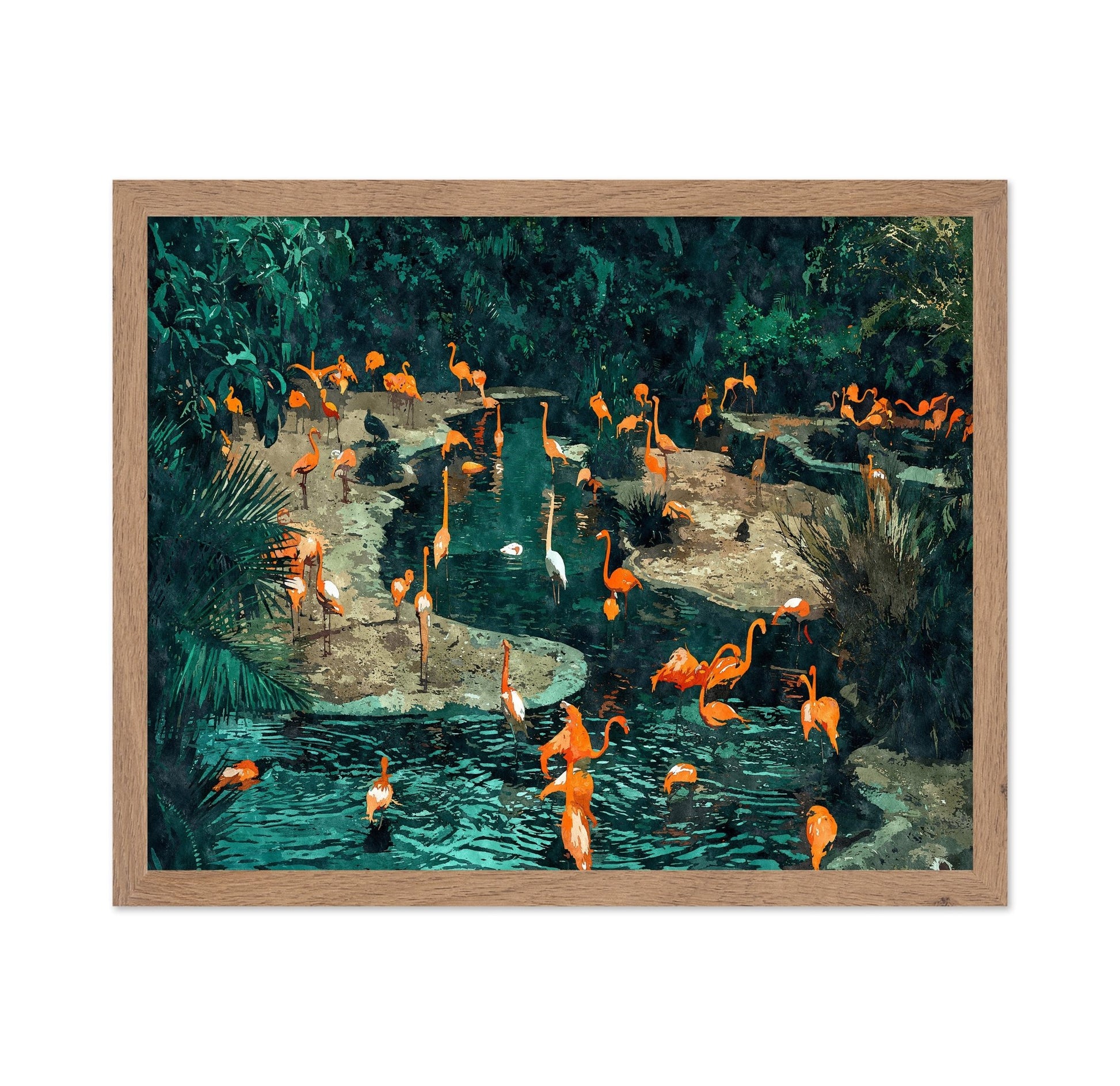 Flamingo Jungle Lagoon