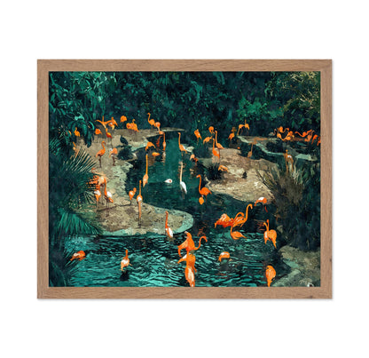Flamingo Jungle Lagoon