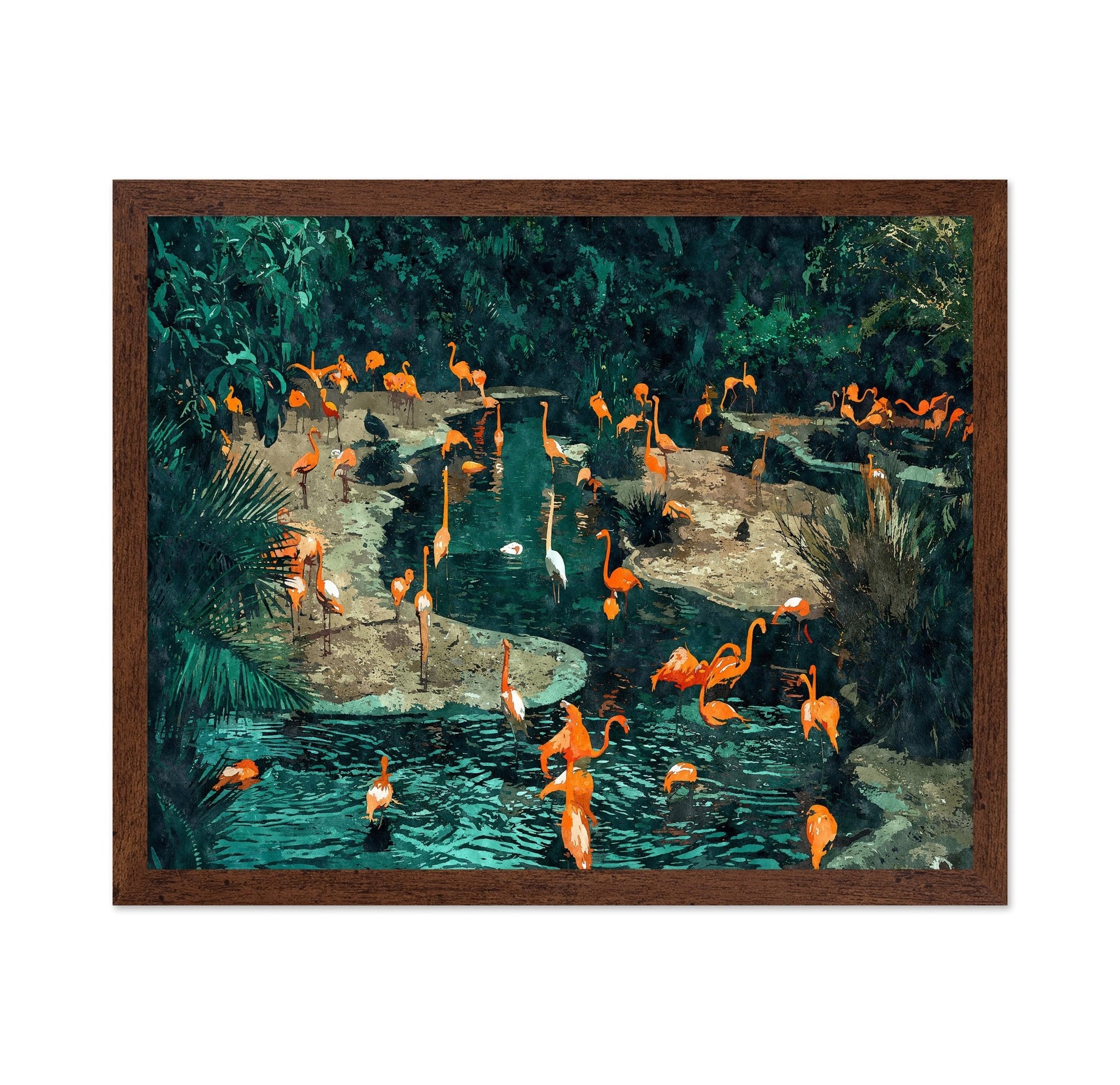 Flamingo Jungle Lagoon