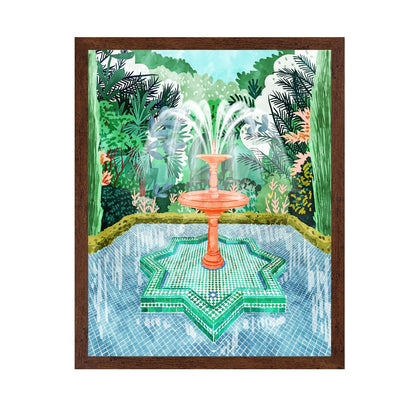 Garden Fountain Oasis