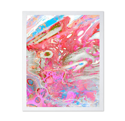 Pink Fluid Abstract