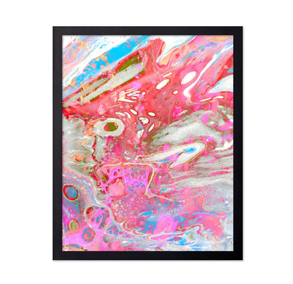 Pink Fluid Abstract