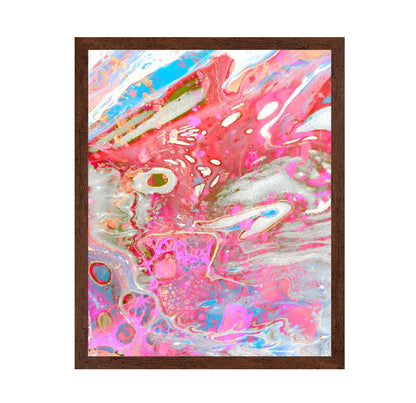 Pink Fluid Abstract
