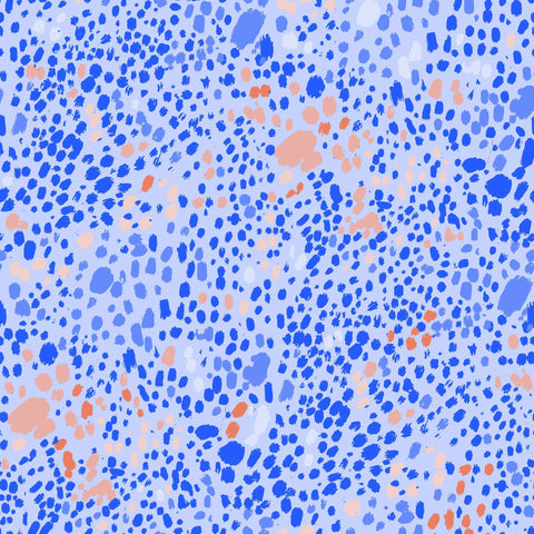 Blue Speckle Pattern