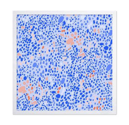 Blue Speckle Pattern