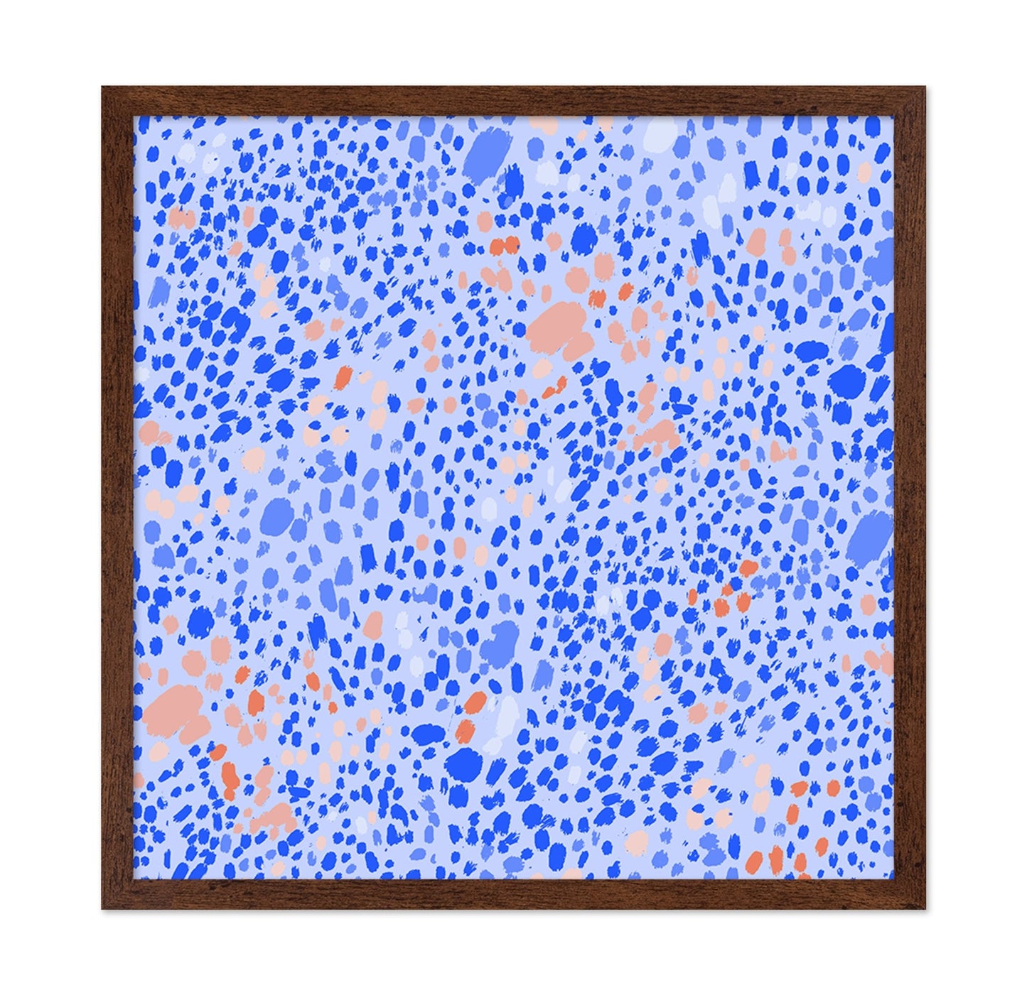 Blue Speckle Pattern