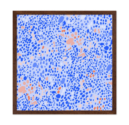 Blue Speckle Pattern