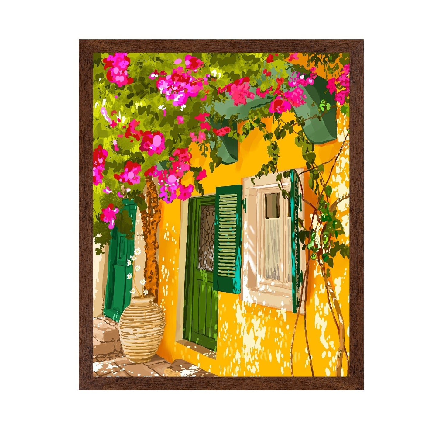 Mediterranean Yellow House
