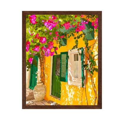 Mediterranean Yellow House