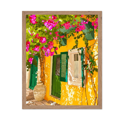 Mediterranean Yellow House
