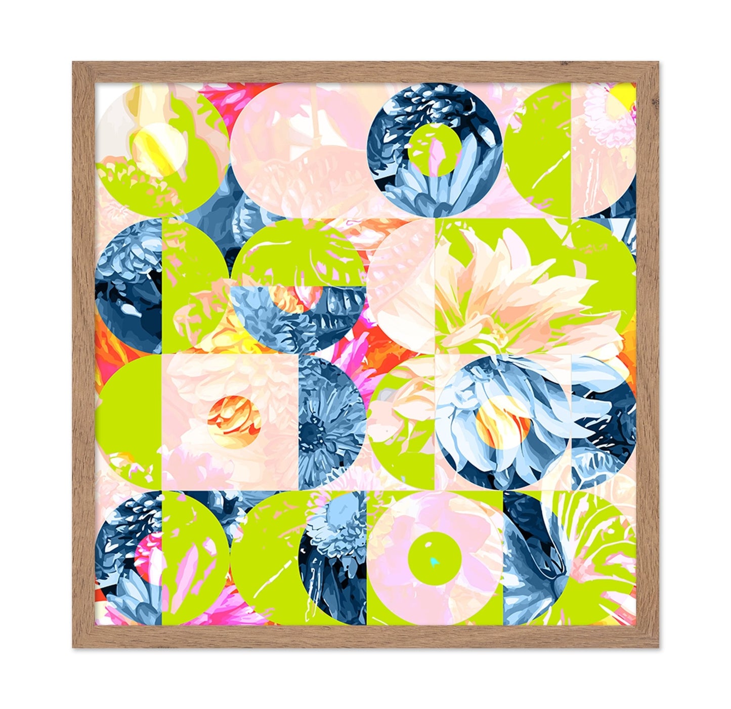 Floral Pop Geometry
