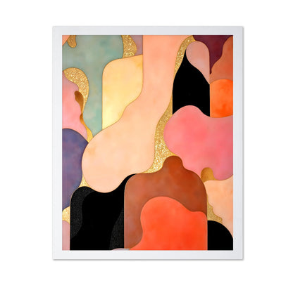 Golden Abstract Shapes