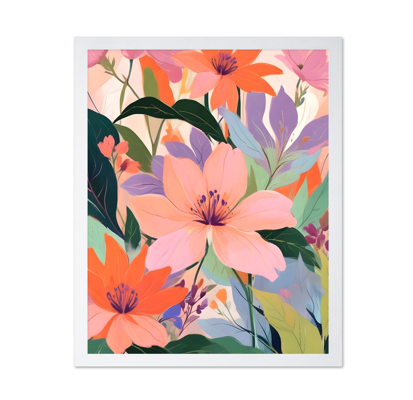Pastel Bloom Garden No2