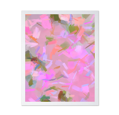 Soft Pink Abstract Brush