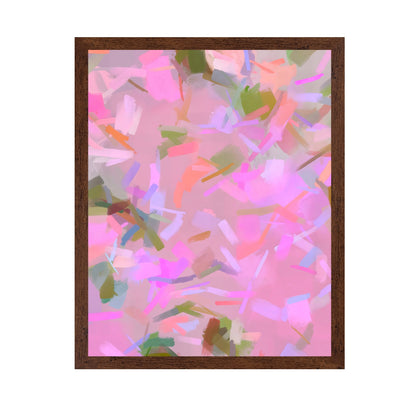 Soft Pink Abstract Brush