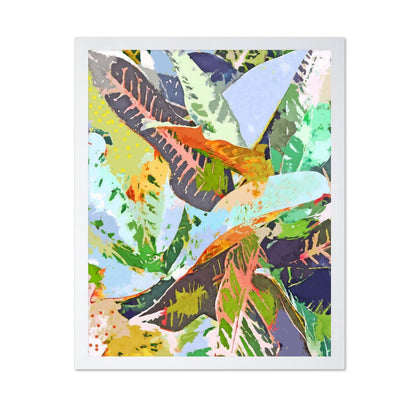 Abstract Tropical Leaves No4