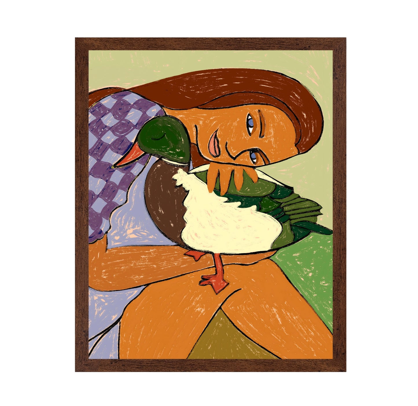 Woman With Duck