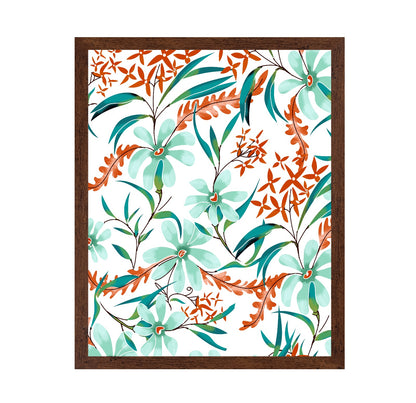 Mint Floral Pattern